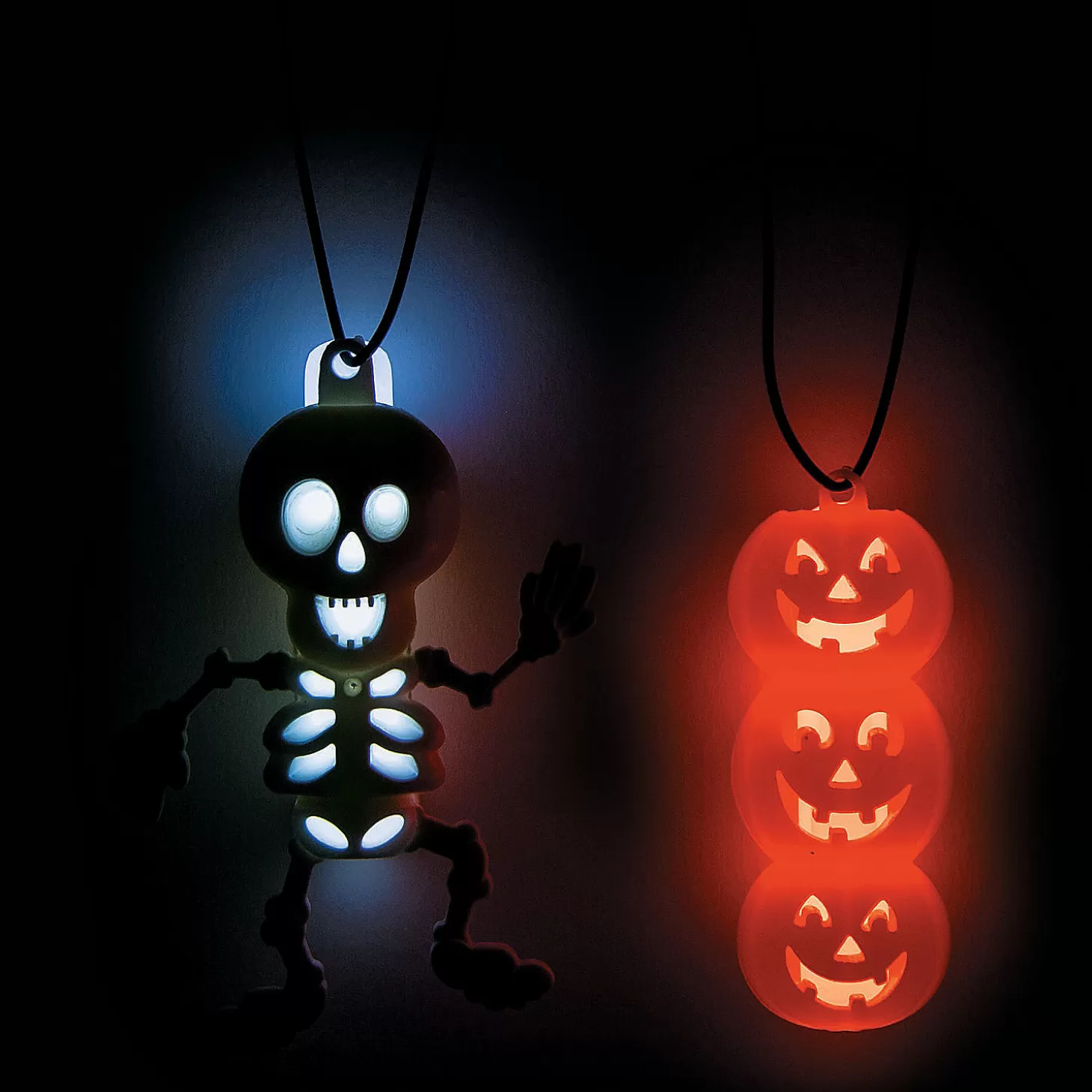 Oriental Trading Glow Halloween Character Necklaces - 12 Pc.* Glow Jewelry