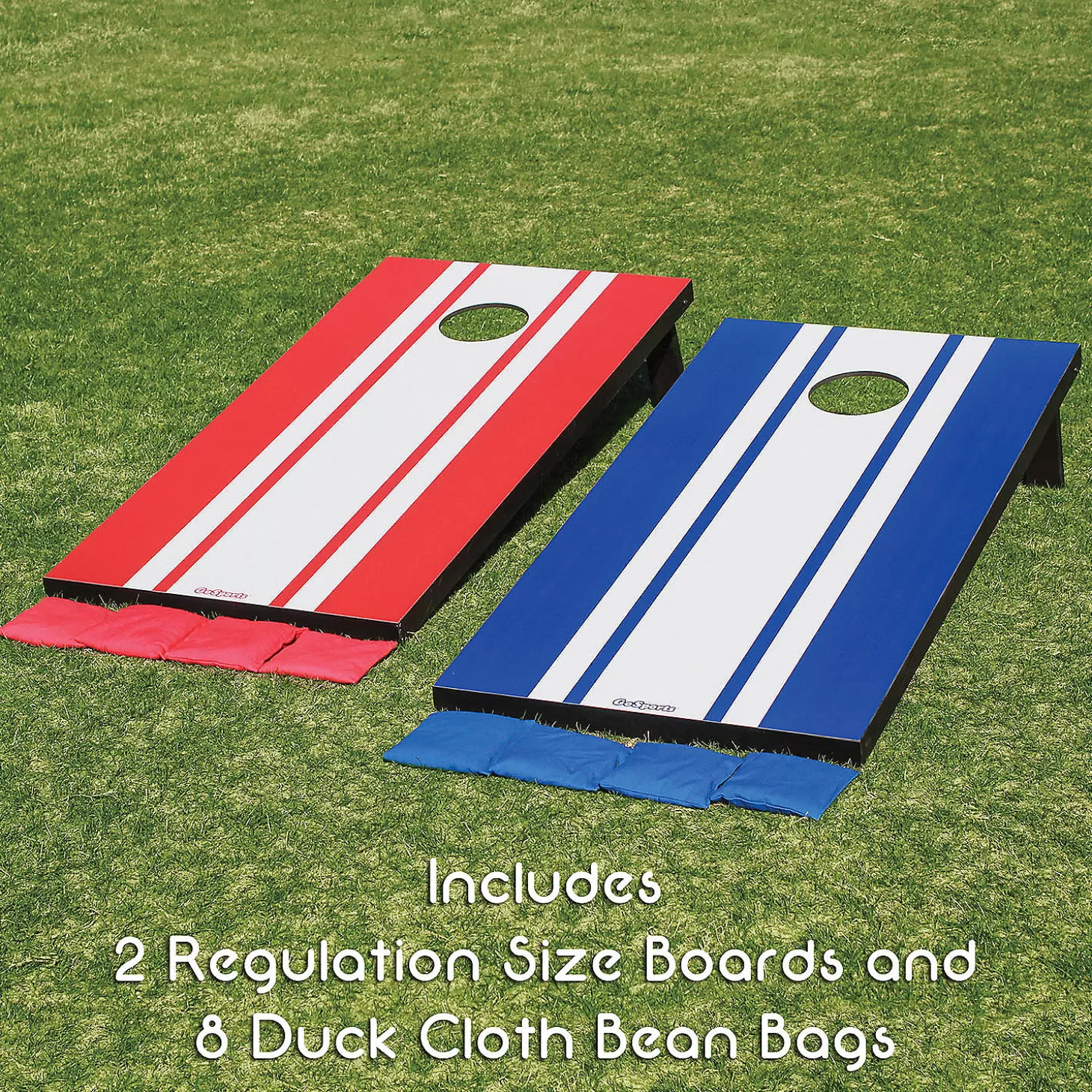Oriental Trading Gosports Classic Regulation Size Cornhole Set* Bean Bag & Ring Toss