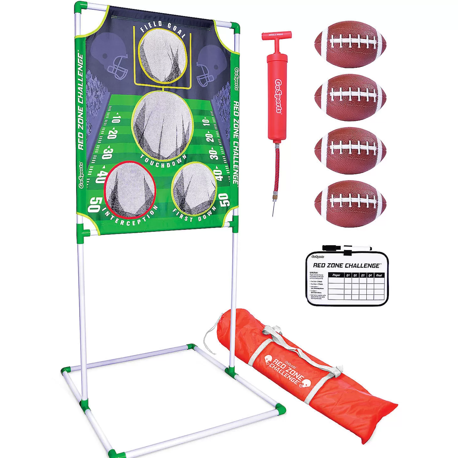 Cheap Gosports Red Zone Challenge Football Toss Game Lawn Games