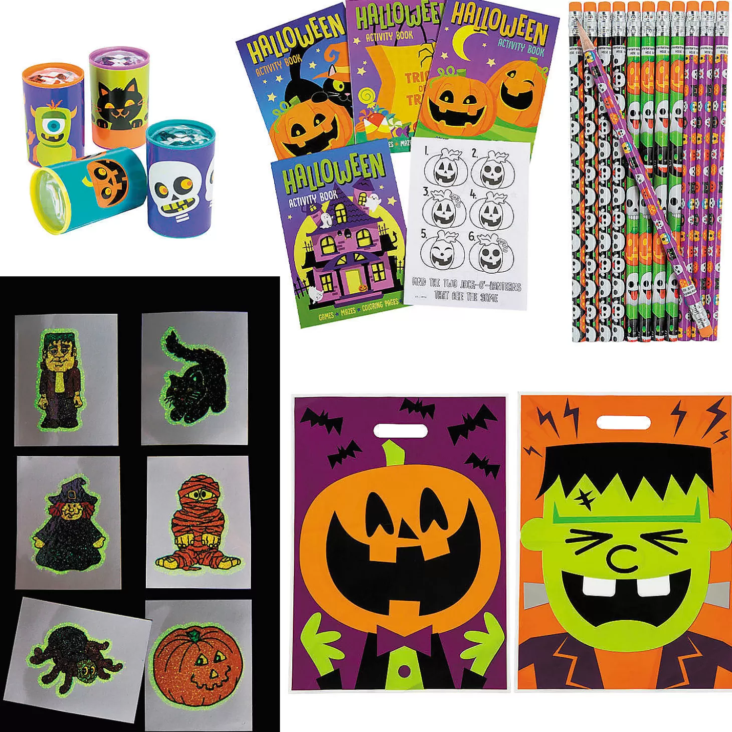 Best Halloween Activity Boo Bag Kit For 48 Boo Bags