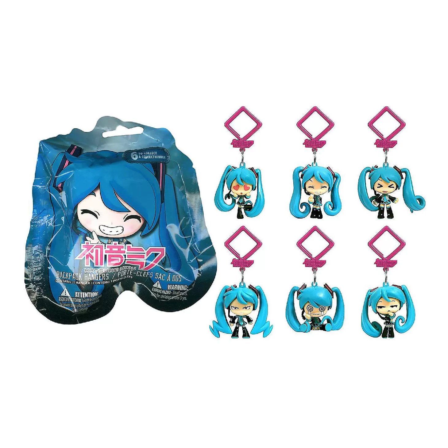 Oriental Trading Hatsune Miku Blind Bag Backpack Hanger One Random* Character Toys