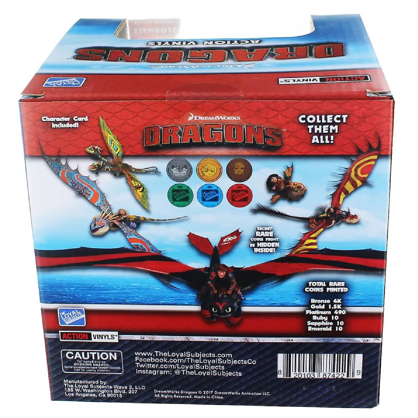 Oriental Trading How To Train Your Dragon 6"-7" Action Vinyl: Gronckle (Green)* Character Toys