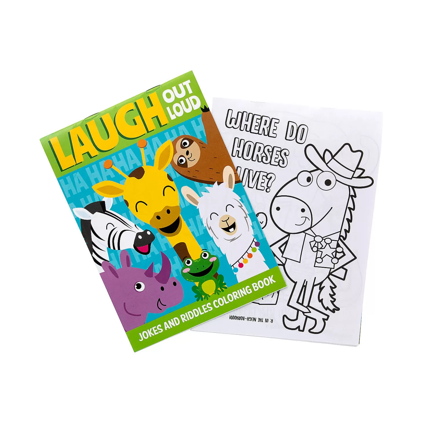 Oriental Trading Jokes & Riddles Coloring Books - 12 Pc.* Activity Books