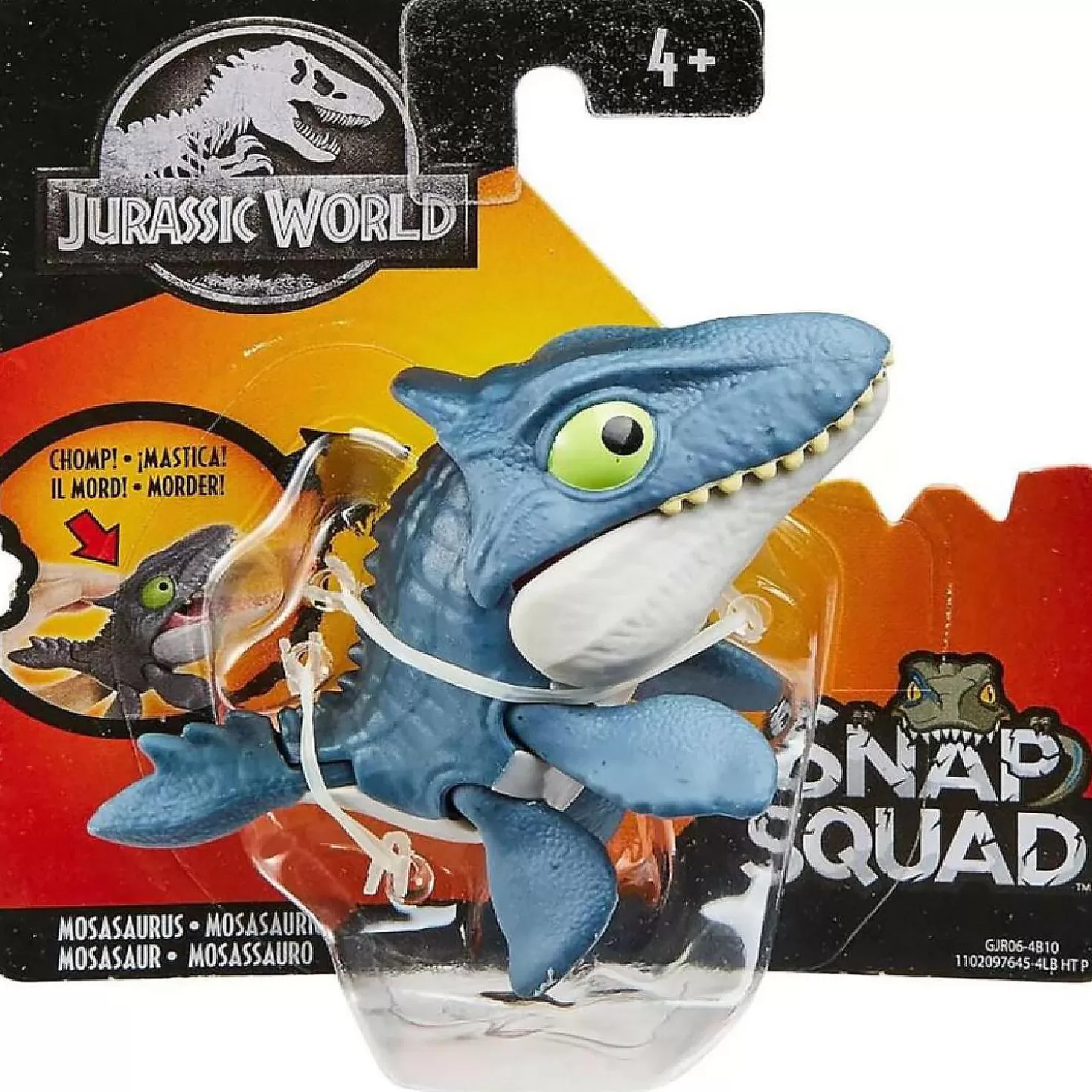 Oriental Trading Jurassic World 2 Inch Snap Squad Figure Mosasaurus* Character Toys