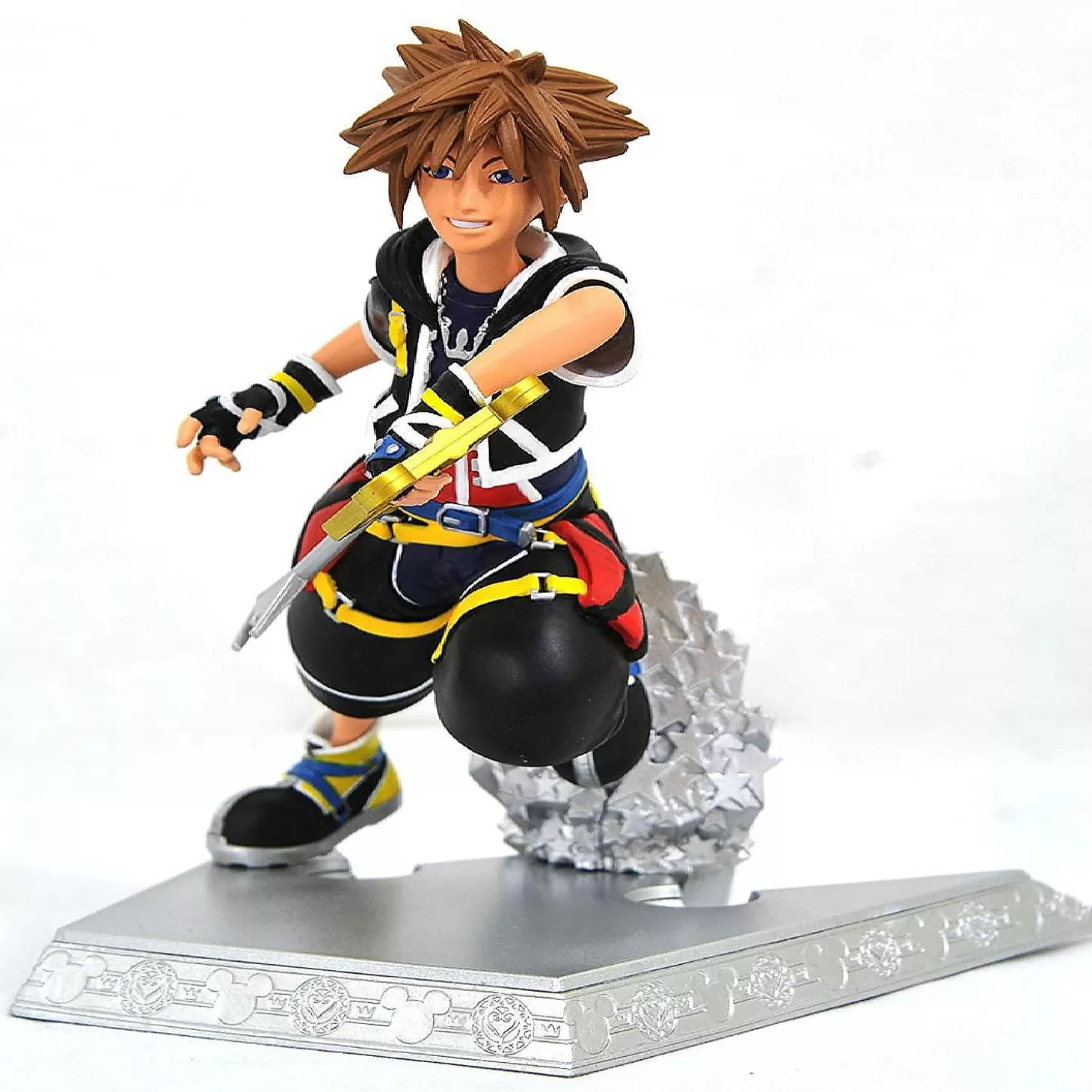 Oriental Trading Kingdom Hearts Gallery 7 Inch Pvc Statue Sora* Character Toys