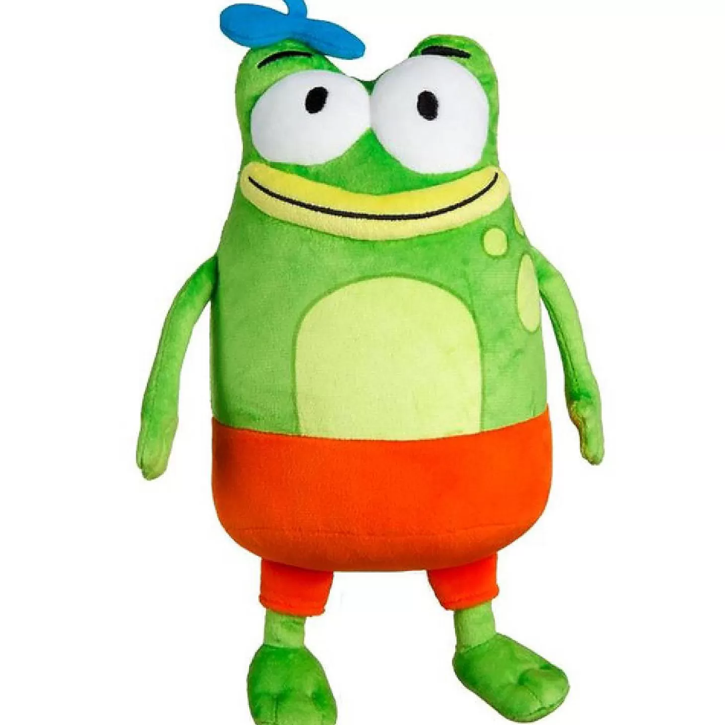 Oriental Trading Lets Go Luna! Andy Hopper The Green Frog Plush Doll Pbs Kids Cartoon Animated Figure Mighty Mojo* Character Toys