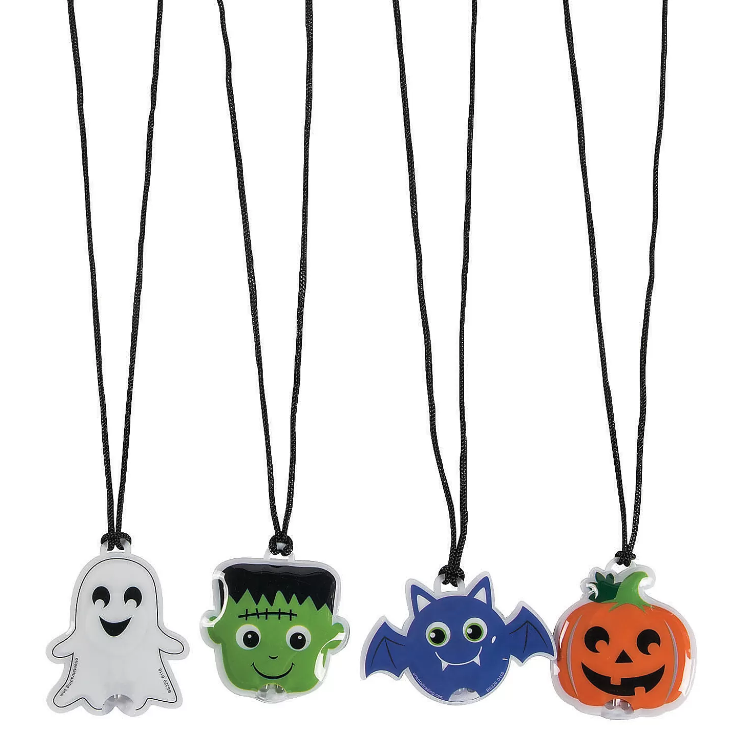 Oriental Trading Light-Up Halloween Character Necklaces - 12 Pc.* Light Up & Flashing Toys