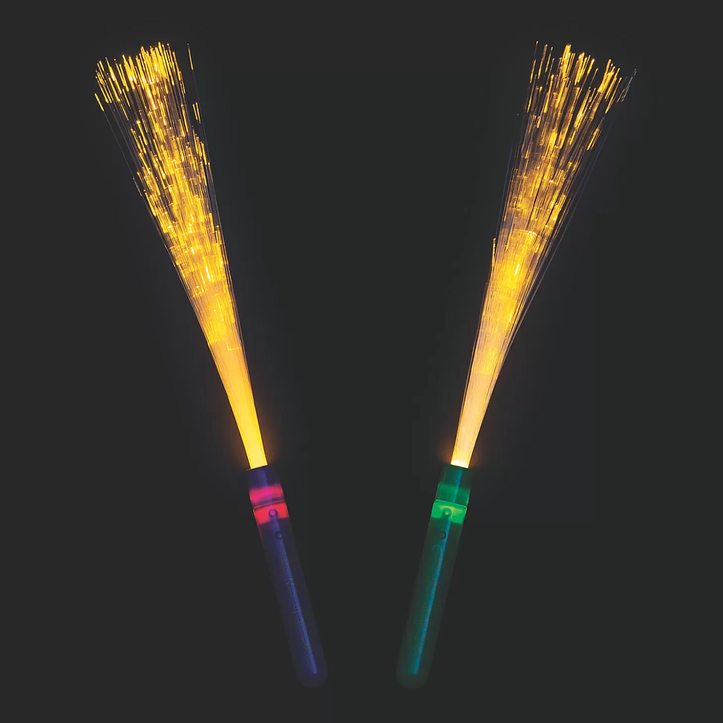 Oriental Trading Mardi Gras Fiber Optic Light-Up Wands - 12 Pc.* Light Up & Flashing Toys