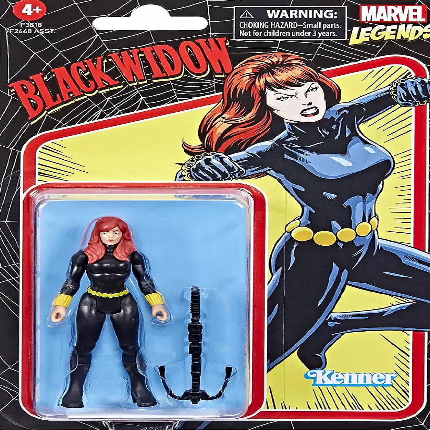 Oriental Trading Marvel Legends 3.75 Retro Figure Black Widow* Character Toys