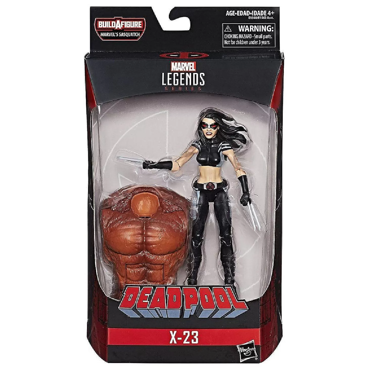 Oriental Trading Marvel Legends Baf Sasquatch Series 6" Action Figure: X-23* Character Toys