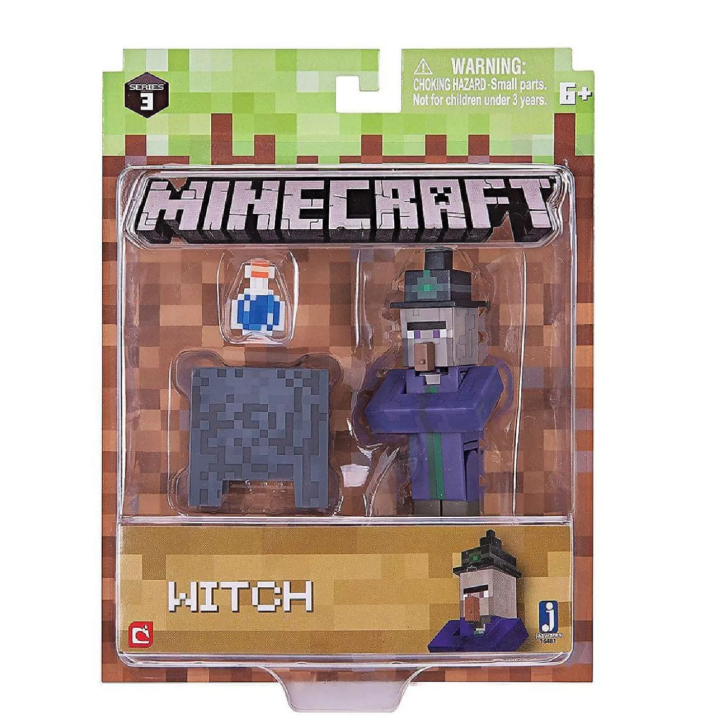 Oriental Trading Minecraft 3" Action Figure: Witch* Character Toys