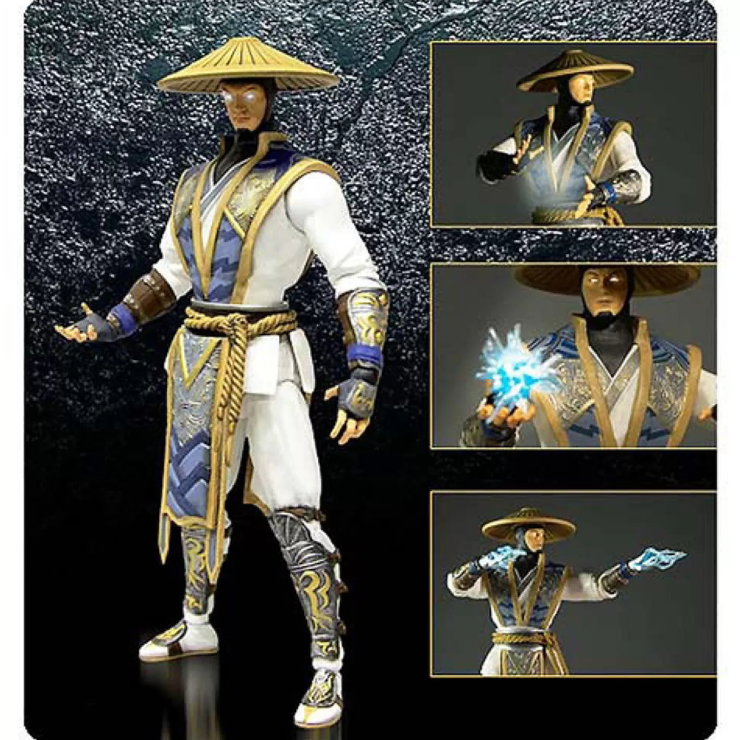 Oriental Trading Mortal Kombat 6" Action Figure Raiden* Character Toys