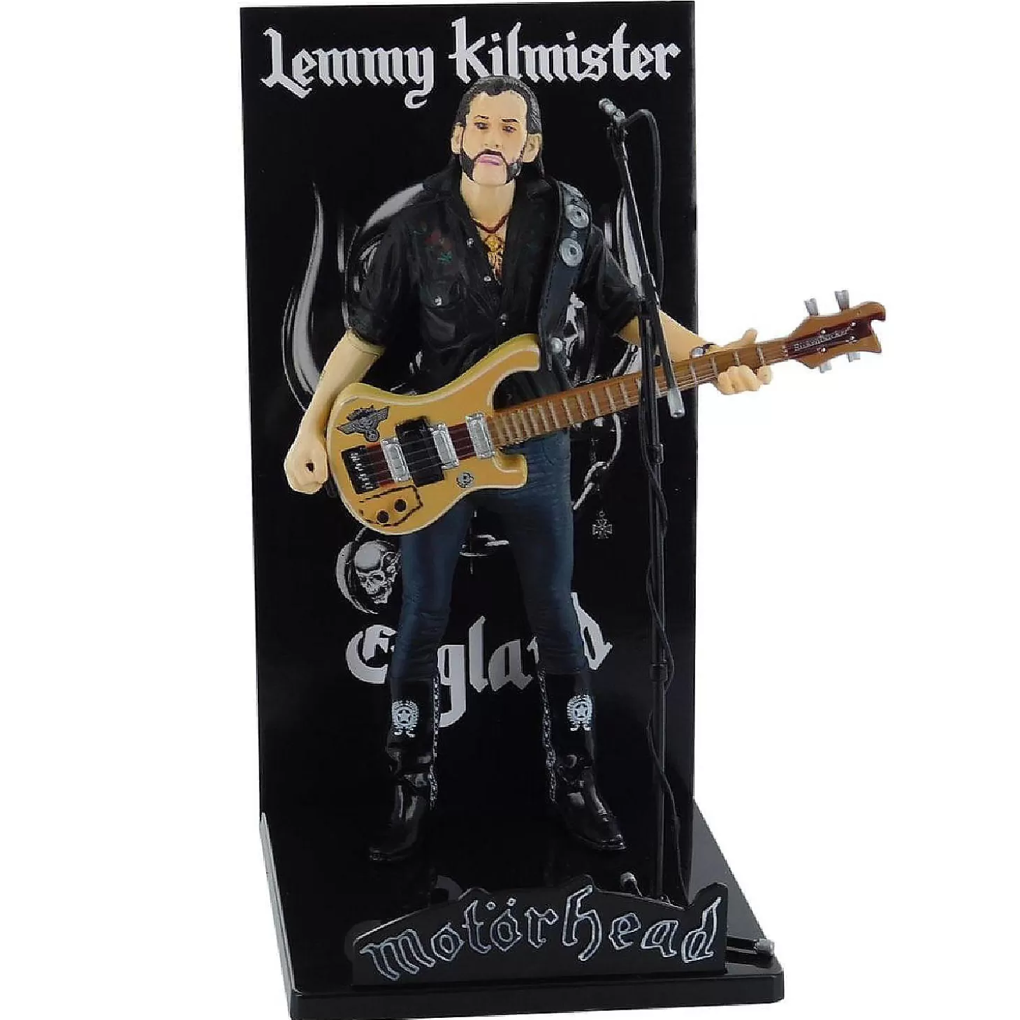 Oriental Trading Motorhead Lemmy Kilmister Deluxe Figure Rickenbacker Guitar Eagle* Character Toys