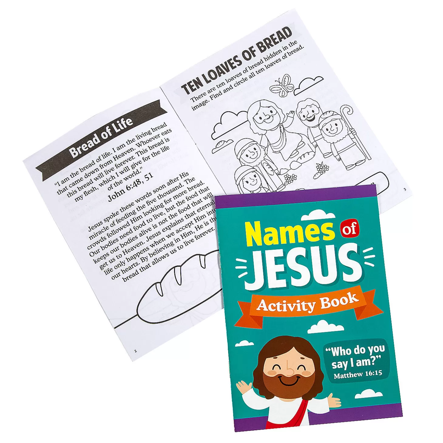 Oriental Trading Names Of Jesus Activity Books - 12 Pc.* Activity Books