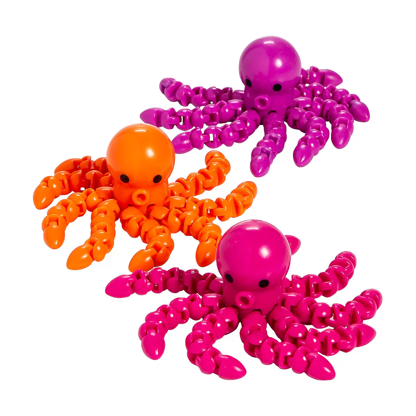 Oriental Trading 4 1/2" Octopus Articulated Fidget Toys - 6 Pc.* Fidget Toys & Spinners