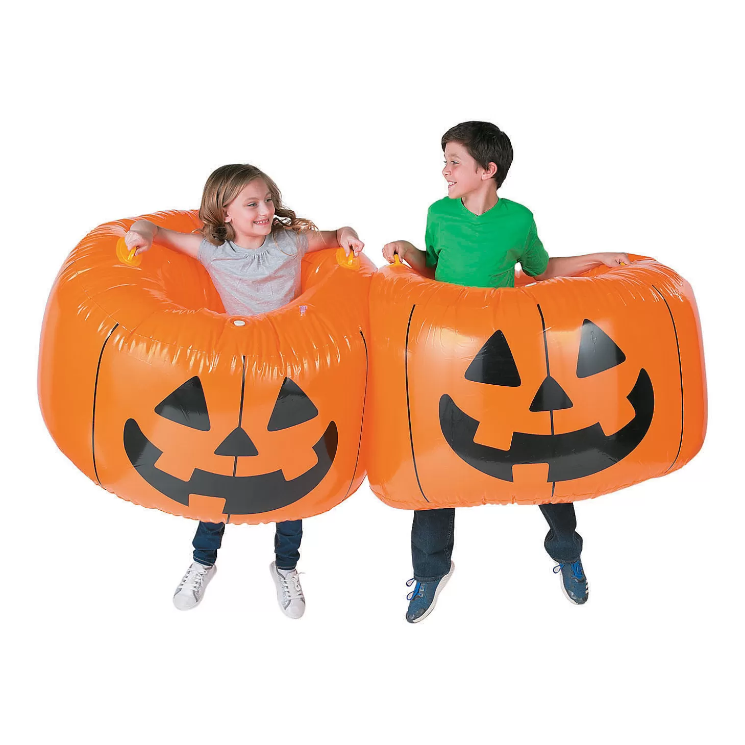 Cheap Pumpkin Inflatable Body Bopper Set Games & Activities