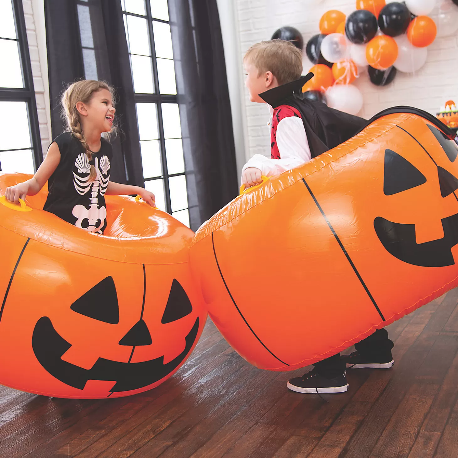 Cheap Pumpkin Inflatable Body Bopper Set Games & Activities