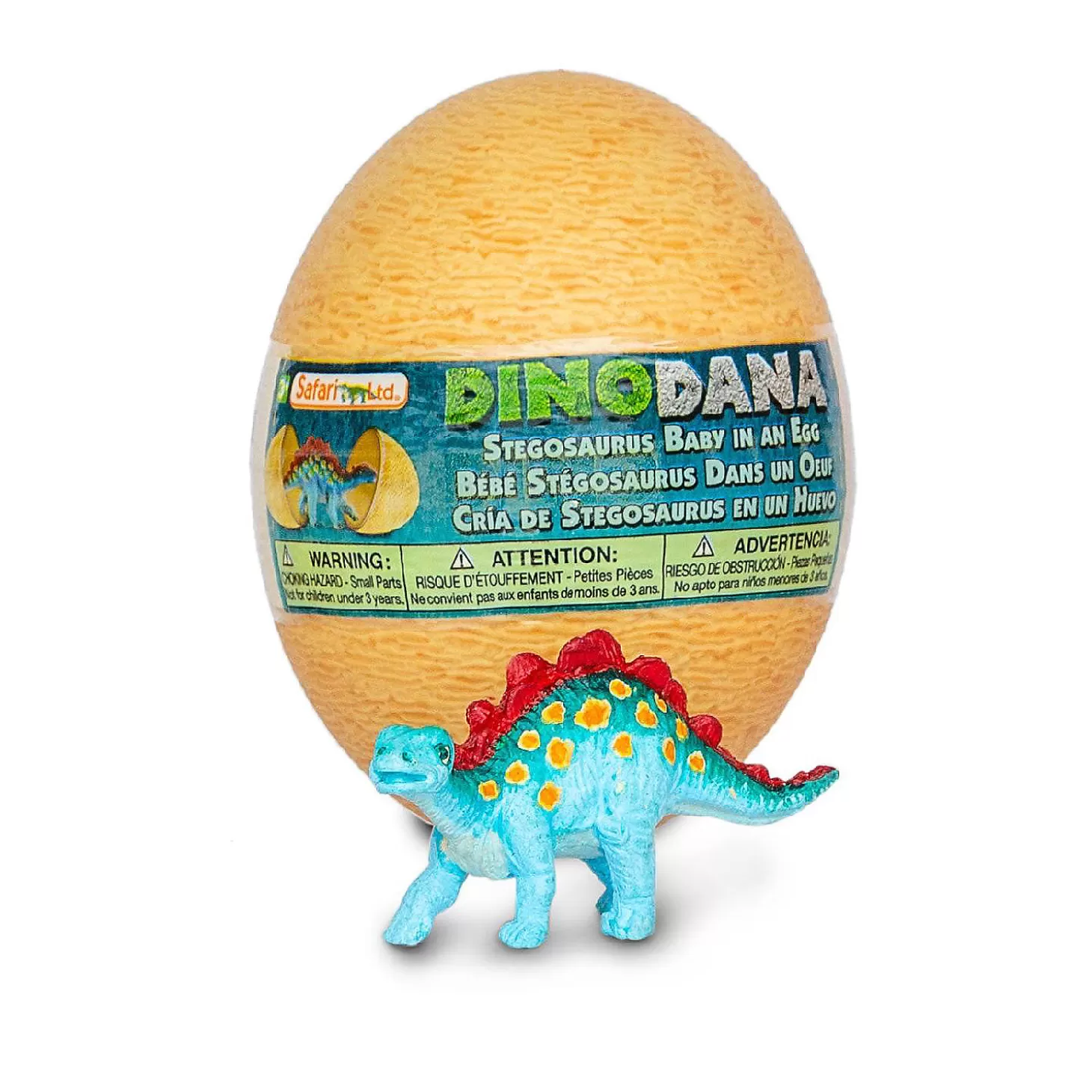 Oriental Trading Safari Dino Dana Stegosaurus With Egg* Character Toys