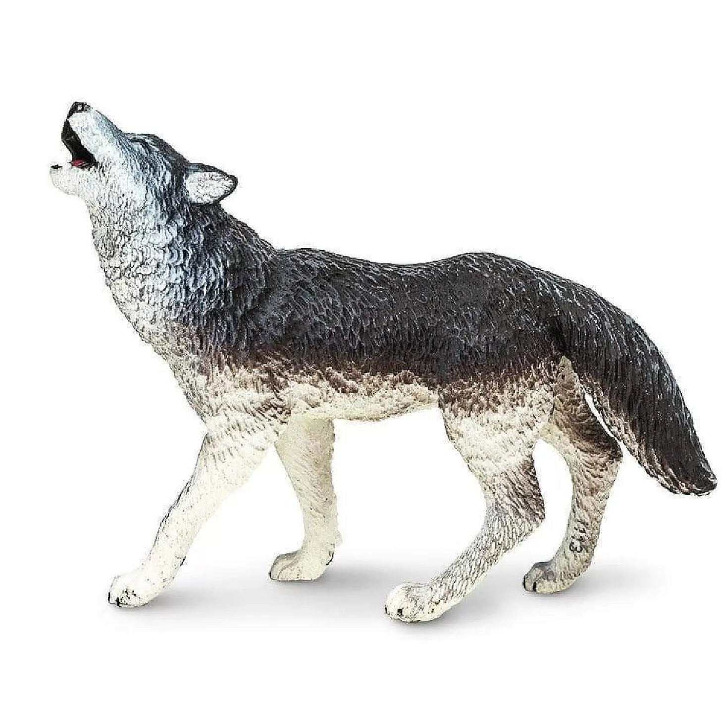 Oriental Trading Safari Gray Wolf Toy* Character Toys