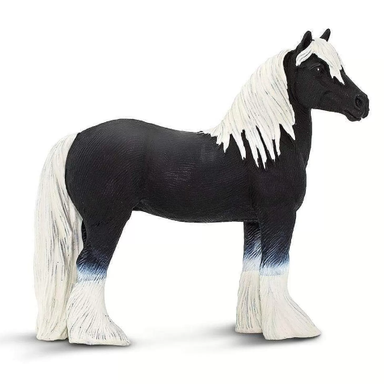 Oriental Trading Safari Gypsy Vanner Stallion Toy* Character Toys