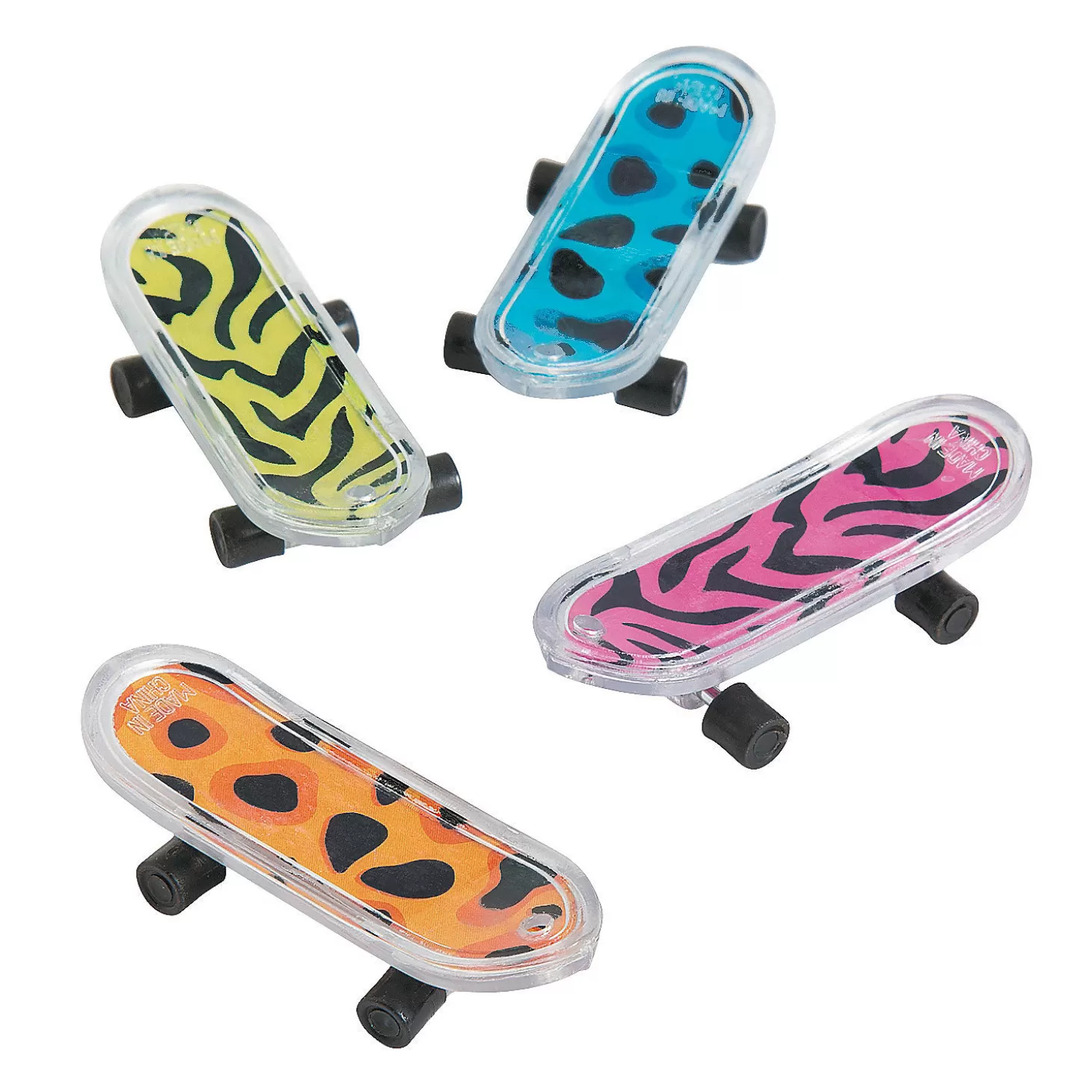 Oriental Trading Sassy Print Mini Skateboards - 36 Pc.* Toy Cars