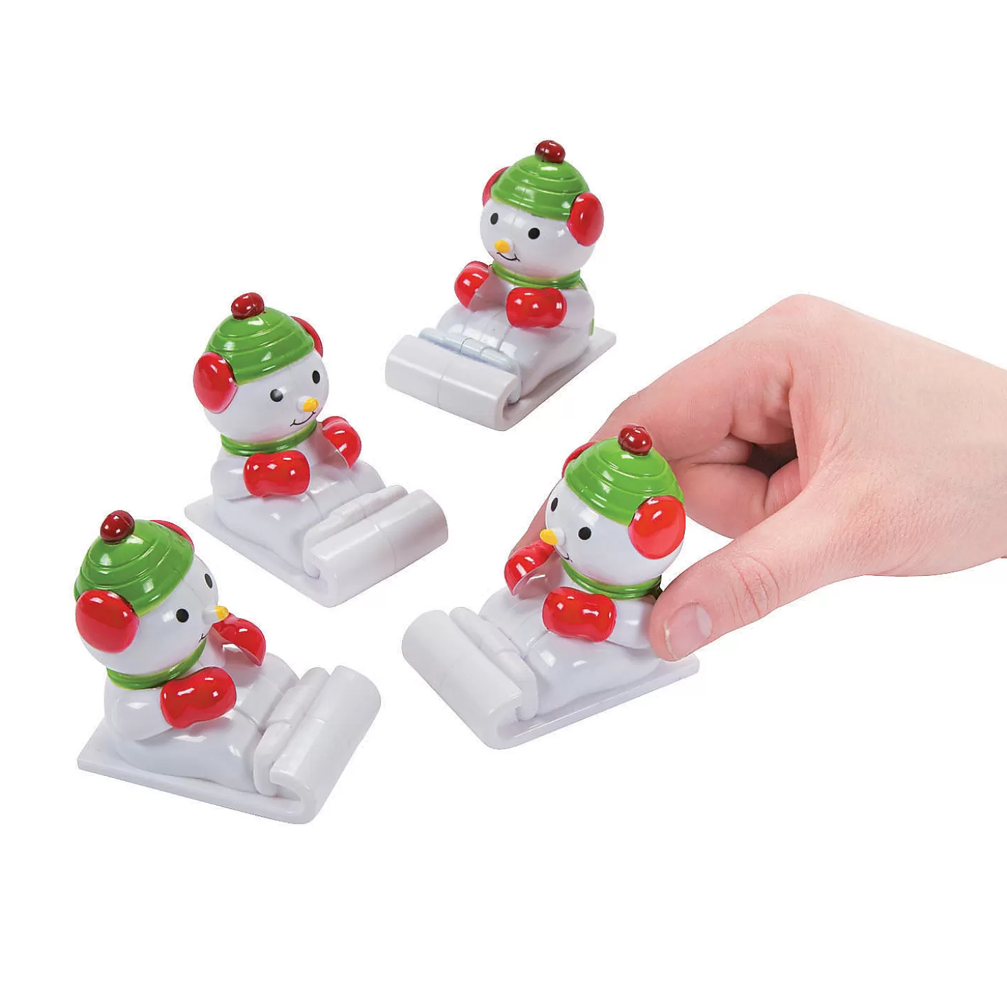 Oriental Trading Snowman Pull-Back Sleds - 12 Pc.* Toy Cars