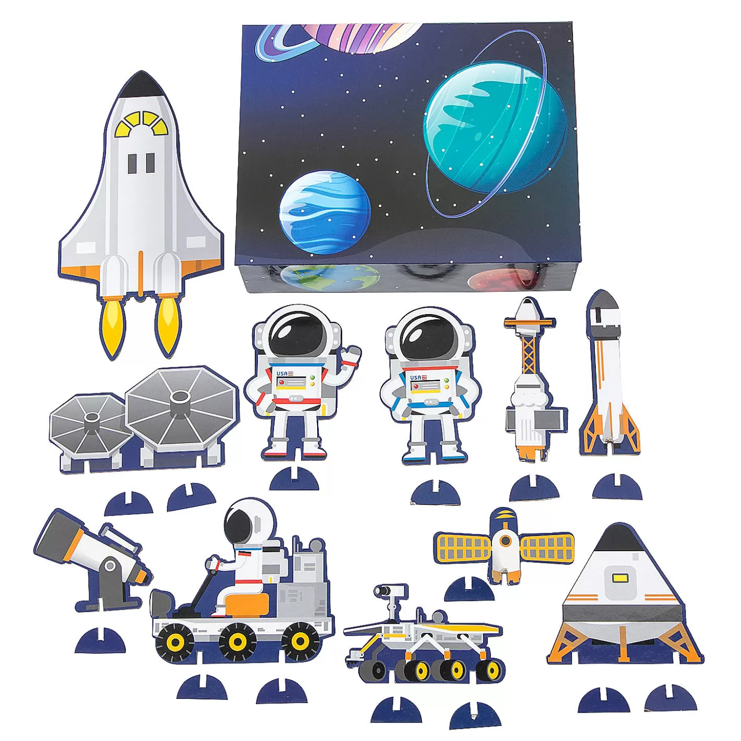 Oriental Trading Space In A Box Activity Set - 12 Pc.* Character Toys