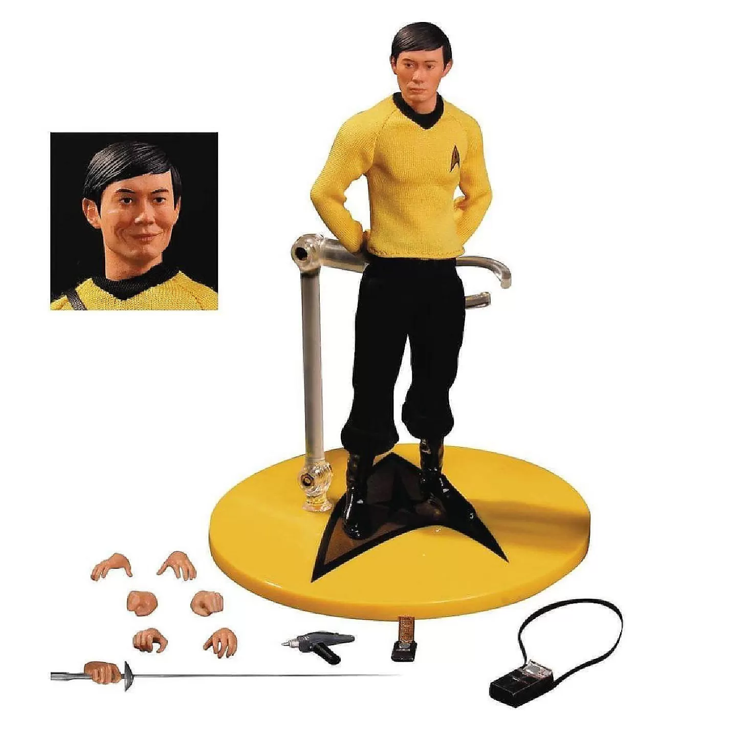 Oriental Trading Star Trek One:12 Collective Action Figure: Sulu* Character Toys