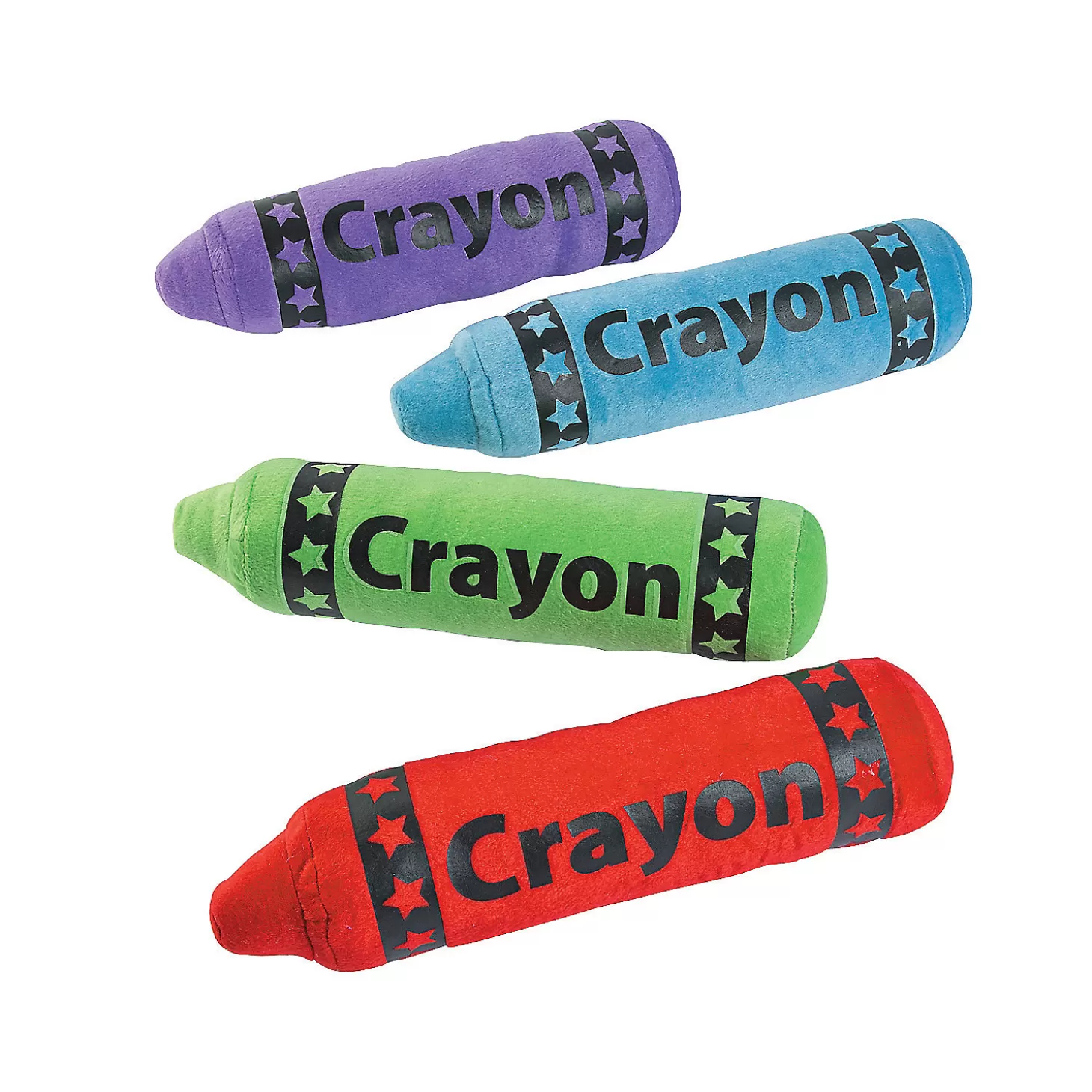 Oriental Trading 13" Stuffed Crayon Assortment - 12 Pc.* Stuffed Animals & Plush Toys