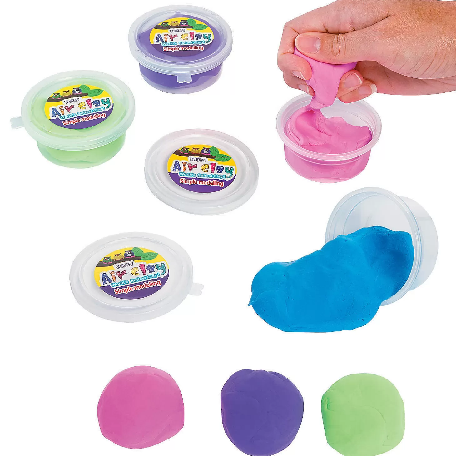 Oriental Trading Super Magic Foam - 12 Pc.* Putty & Squishy Toys