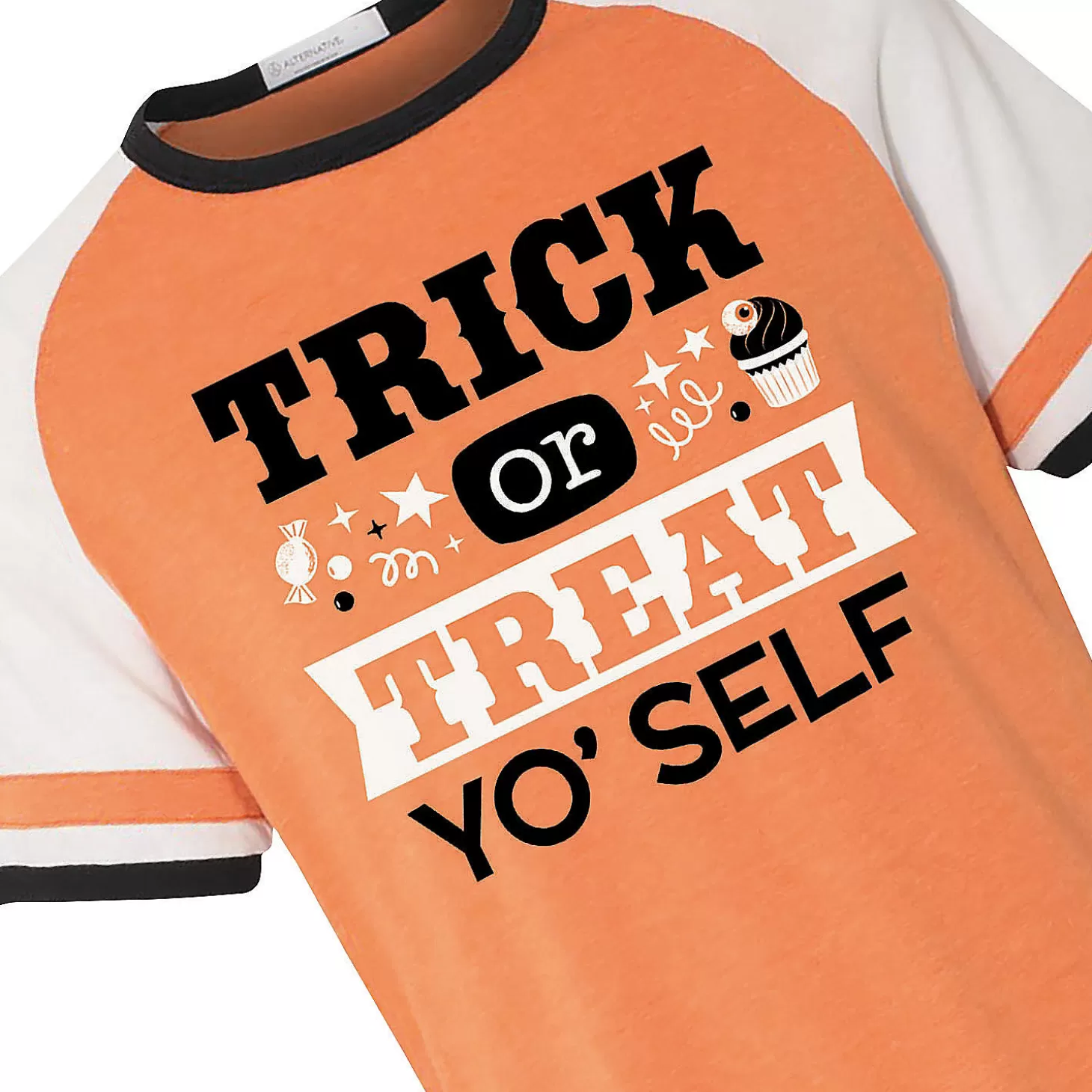 Best Trick-Or-Treat Yo'self Adult's T-Shirt Halloween T-Shirts