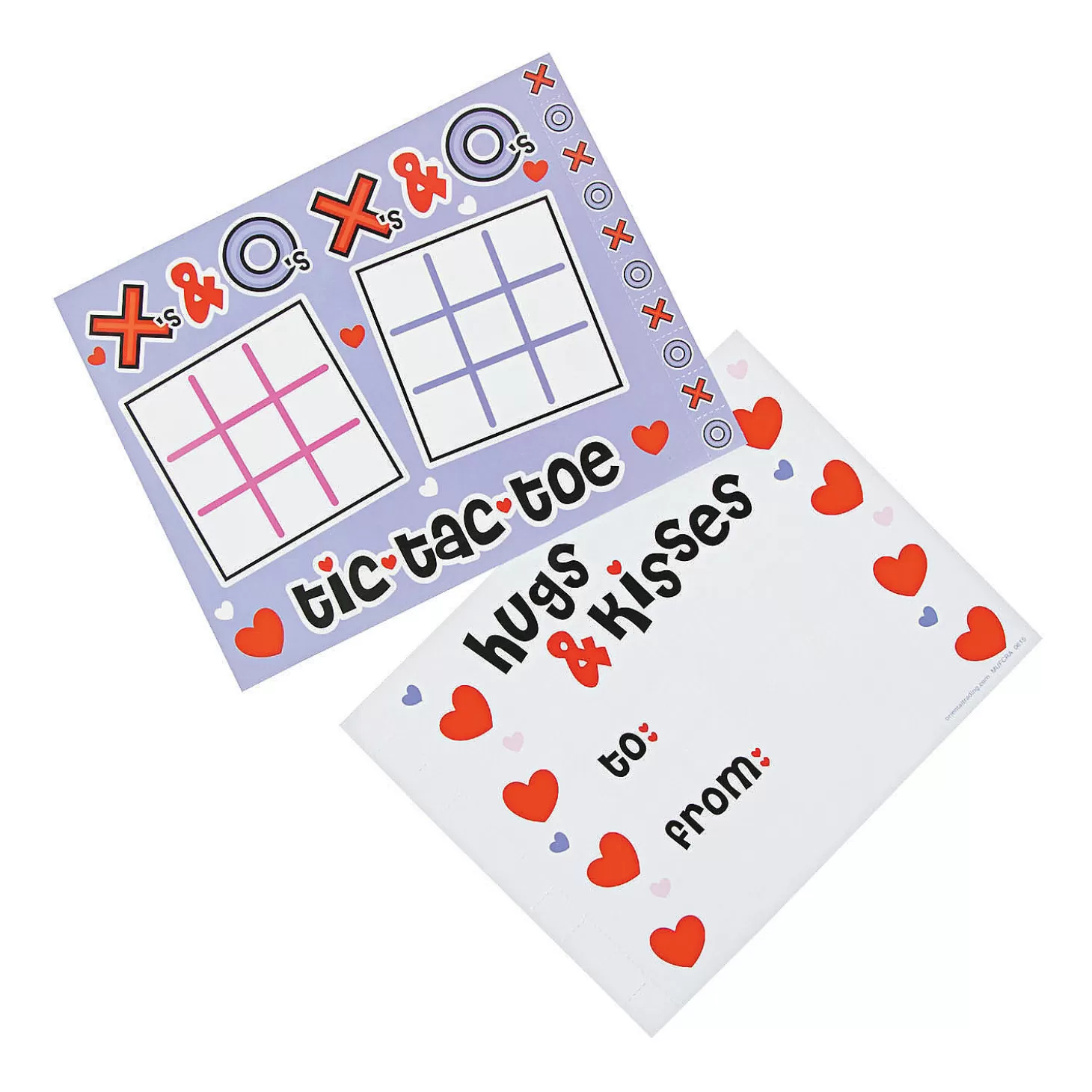 Oriental Trading Valentine Tic-Tac-Toe Game - 12 Pc.* Games