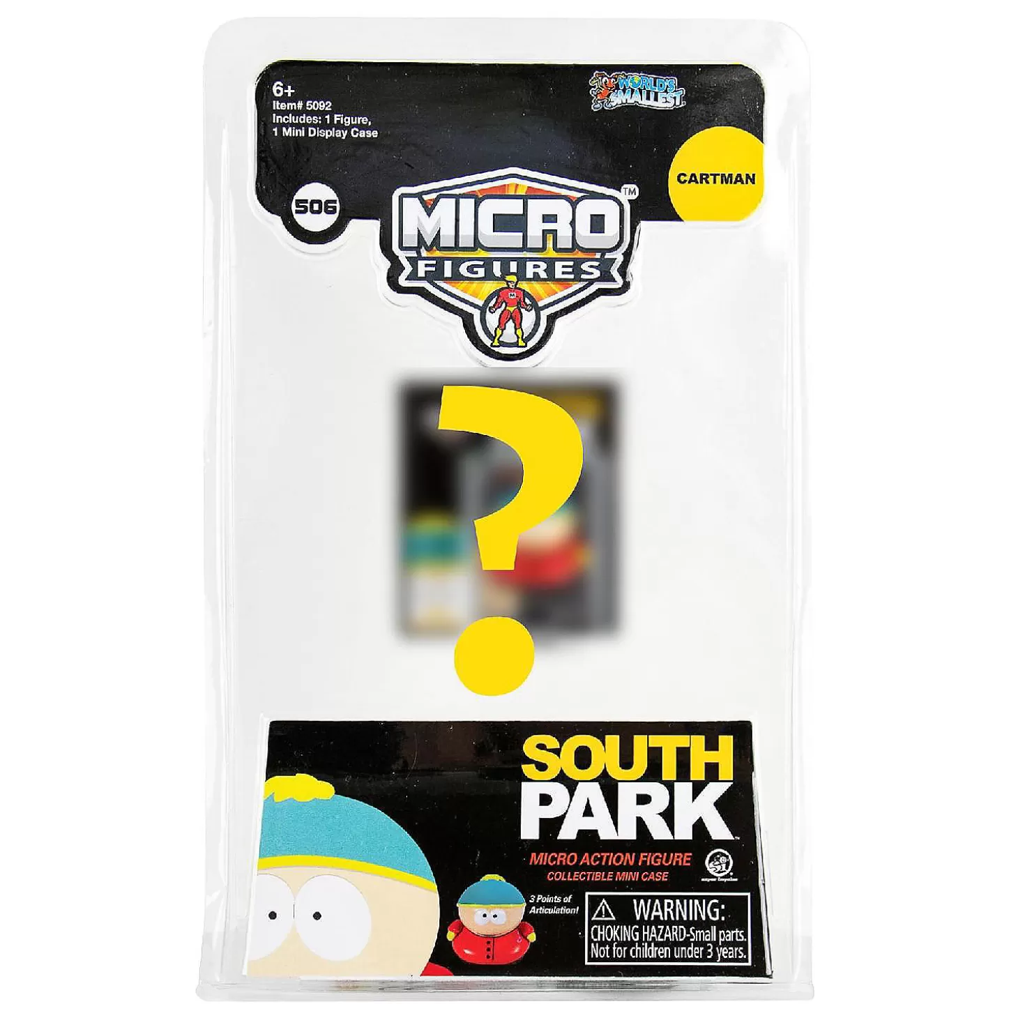 Oriental Trading Worlds Smallest South Park Micro Figure One Random* Character Toys